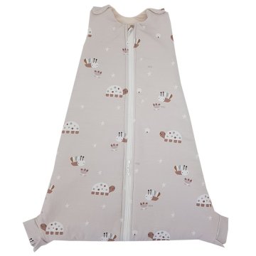 EKO Spalna vreča bombažna večnamenska Bees Beige 50x75 cm, 3-12m 2,5 TOG