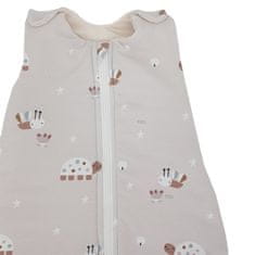EKO Spalna vreča bombažna večnamenska Bees Beige 50x75 cm, 3-12m 2,5 TOG