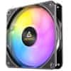 P12R ARGB Reverse 120mm 4-pin PWM črni ventilator