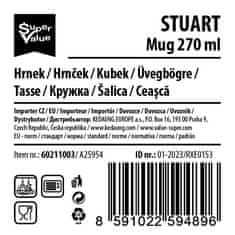 Banquet Vrč 270ml STUART BÍ keramika