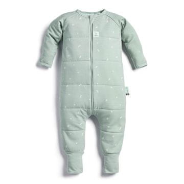 ERGOPOUCH spalna obleka iz organskega bombaža Onesie Sage 12-24 m, 2,5tog