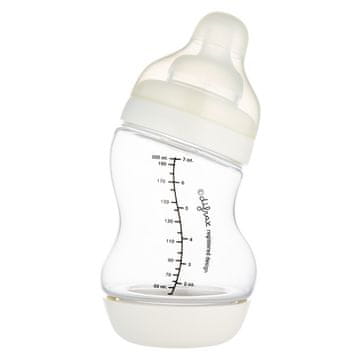 CANPOL BABIES Otroška steklenička s širokim vratom in antikolično S-obliko 200ml
