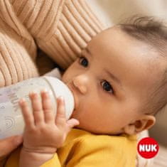 Nuk Steklena steklenička za dojenčke z nadzorom temperature Perfect Match 230 ml