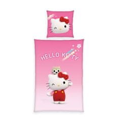 Herding Vključeno posteljnino Hello Kitty Super Style Cotton, 140/200, 70/90 cm