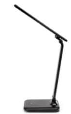 Platinet LED namizna svetilka REMUS 5W, polnilec USB, plošča na dotik, črna