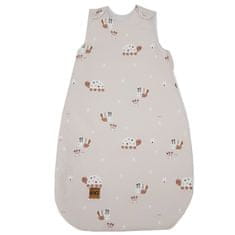 EKO Spalna vreča bombažna MEDIUM Bees Beige 50x75 cm 2,5 TOG