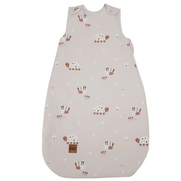 EKO Spalna vreča bombažna MEDIUM Bees Beige 50x75 cm 2,5 TOG