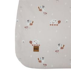 EKO Spalna vreča bombažna MEDIUM Bees Beige 50x75 cm 2,5 TOG