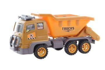 Dump truck na vztrajniku