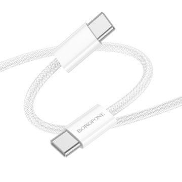 shumee Borofone BX103 Original USB-C na USB-C kabel 60W 3A 1m bel