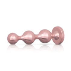 Rosy Gold Komplet kovinskih analnih čepov Rosy Gold - Rose Gold, 3 kos