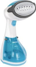 MPM Parni likalnik MPM MZP-01, 1200 W, nerjaveče jeklo, modra satenirana, bele barve, z odstranljivim rezervoarjem za vodo
