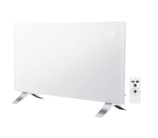 NEO Tools Elegantni električni konvektorski grelnik NEO Tools 90-095, 2000 W, Wi-Fi, IP24, enostavna namestitev, bele barve