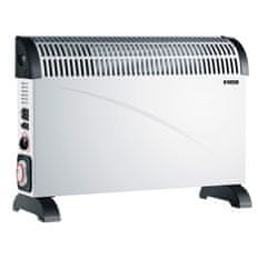 N'OVEEN Elektro konvektor CH-6000 z turbo ventilatorjem, 2000 W, časovnik do 24 h, montaža na tla/steno, notranje ogrevanje