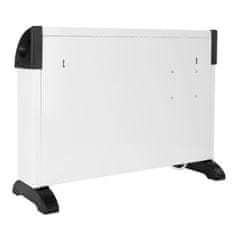 N'OVEEN Elektro konvektor CH-6000 z turbo ventilatorjem, 2000 W, časovnik do 24 h, montaža na tla/steno, notranje ogrevanje