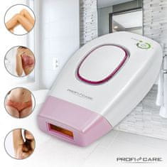 ProfiCare ProfiCare PC-IPL 3024 naprava za učinkovito odstranjevanje dlak, ergonomska, baterijska, roza in bela barva