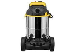 Stanley Sesalnik Stanley SXVC30XTDE – moč 1600 W, črno-rumena barva, mokro in suho čiščenje, 5 m kabel, 19 kPa sesalna moč