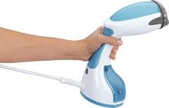 MPM Parni likalnik MPM MZP-01, 1200 W, nerjaveče jeklo, modra satenirana, bele barve, z odstranljivim rezervoarjem za vodo