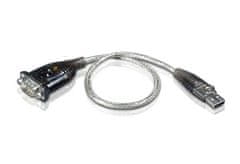 Aten USB na serijski pretvornik ATEN, 0.35 m, moški USB Type-A in DB-9, trajna konstrukcija, hitro povezovanje naprav