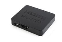 Gembird Gembird DSP-2PH4-03 HDMI razdelilnik, 2x HDMI, visoka ločljivost 3840x2160, črn, HDCP, enostavna povezava, 24h dostava