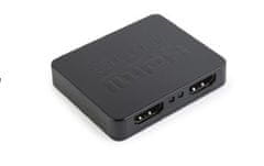 Gembird Gembird DSP-2PH4-03 HDMI razdelilnik, 2x HDMI, visoka ločljivost 3840x2160, črn, HDCP, enostavna povezava, 24h dostava