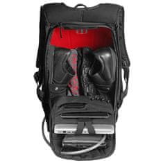 Ogio OGIO MOTORCYCLE BACKPACK NO DRAG MACH 3 - Črna motoristična torba s prostorom za prenosnik in tablico, 22L, ergonomska pomagala
