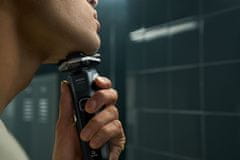 Philips Philips SHAVER Series 5000 S5884/50 - Moška rotacijska brivna naprava s trimerjem, mokro/suho britje, črna-zelena