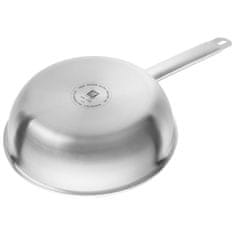 slomart Ponev ZWILLING Pro univerzalna okrogla, 28 cm, nerjaveče jeklo, primerna za vse vrste štedilnikov, enostavna za čiščenje