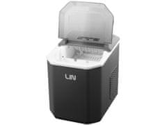 slomart LIN ICE-G9 prenosna naprava za proizvodnjo ledenih kock, 15 kg/24h, siva, LED zaslon, 2 velikosti, 12 min priprave