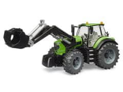 Bruder Kmet - Traktor Deutz 8280 TTV s čelnim nakladalnikom