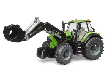 Bruder Kmet - Traktor Deutz 8280 TTV s čelnim nakladalnikom
