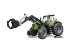 Bruder Kmet - Traktor Deutz 8280 TTV s čelnim nakladalnikom