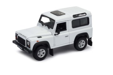 Welly Land Rover Defender 1:24 srebrn