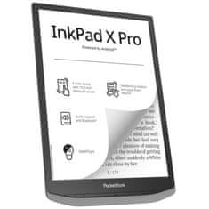 PocketBook PocketBook Inkpad X 10,3" bralnik e-knjig 32 GB kovinsko siv (PB1040D-M-WW)