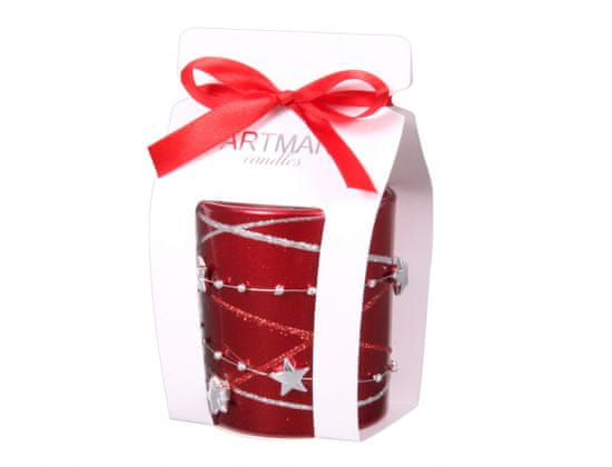 eoshop Sveča v kozarcu GIRLANDA dišeče 130g