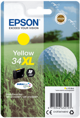 Epson eno pakiranje rumenega črnila 34XL DURABrite Ultra C13T34744010