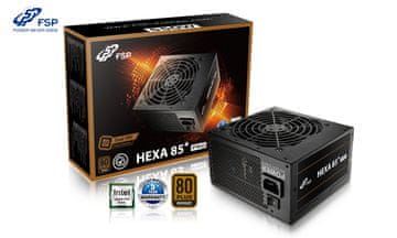 FORTRON Napajalnik FSP Hexa 85+ PRO 550W / ATX / akt. PFC / 120 mm ventilator / 80 Plus Bronze