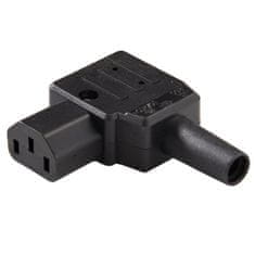 PremiumCord IEC 320 C13 10A pravokotni priključek