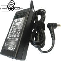 oem napajalnik 65W, 19V × 3,45A, 1,7 × 5,5 rumene barve za ntb 3-pin in/ 2-pin out brez kabla