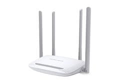 Mercusys MW325R 300Mbps Wifi N usmerjevalnik, 4x10/100 RJ45, 4x antena