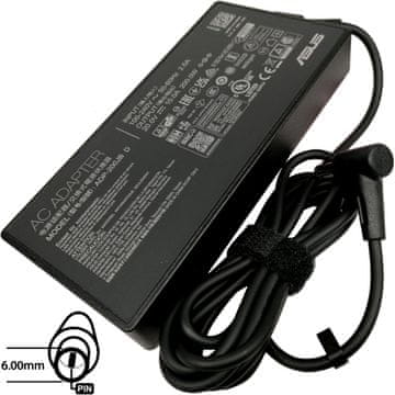 ASUS Napajalni adapter 200W 20V 3pin 6mm - brez EU vtiča
