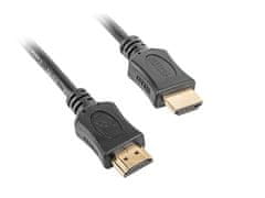 Kabel HDMI-HDMI 4,5 m, 1.4, M/M, zaščiten, pozlačeni kontakti, CCS, ethernet, črn