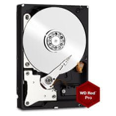 WD HDD Red Pro NAS 3,5'' 2TB - 7200 vrtljajev na minuto/SATA-III/64MB