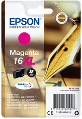 Epson Epsonova črnilna kartuša/ T1633/ C13T16334012/ Singlepack 16XL DURABrite Ultra Ink/ Magenta