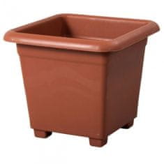 Cvetlični lonec QUATTRO plastični 40x40cm