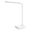 Platinet PLATINET PDL6728 brezžična namizna LED svetilka, do 200 lumnov, nastavljiva svetlost, nastavljiva barvna temperatura, upogljiv vrat, 2400mAh polnilna baterija, IP20 odpornost, USB, 22x11x4.5cm, bela