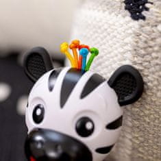 BABY EINSTEIN Zebra Zen Shake-a-Shape Brez BPA 0m+