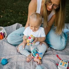 BabyOno Senzorična igrača steklenička 18m+