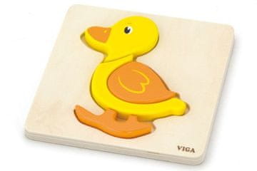 New Classic Toys Lesena sestavljanka za otroke Viga Duck