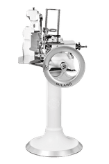 BERKEL Ročni rezalnik Flywheel VLB 114X Rizoma s podstavkom Bela Mat